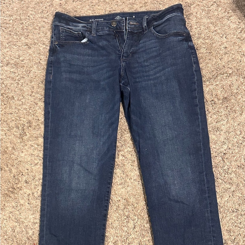 Women’s Girlfriend-Style Blue Jeans